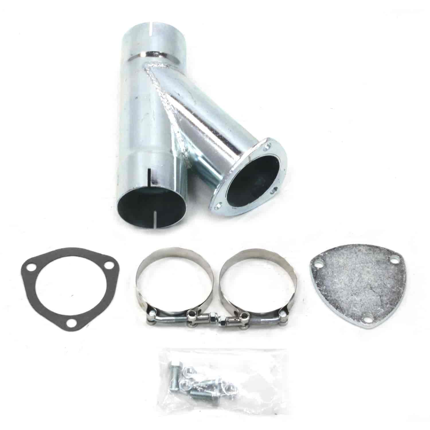 Exhaust Cut-Out Kit Tube Diameter: 3"