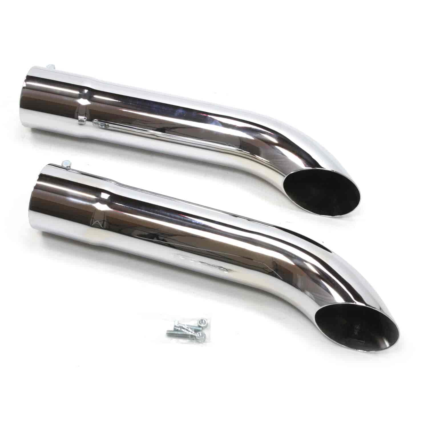 Side Tube Turnouts With Muffler Chrome