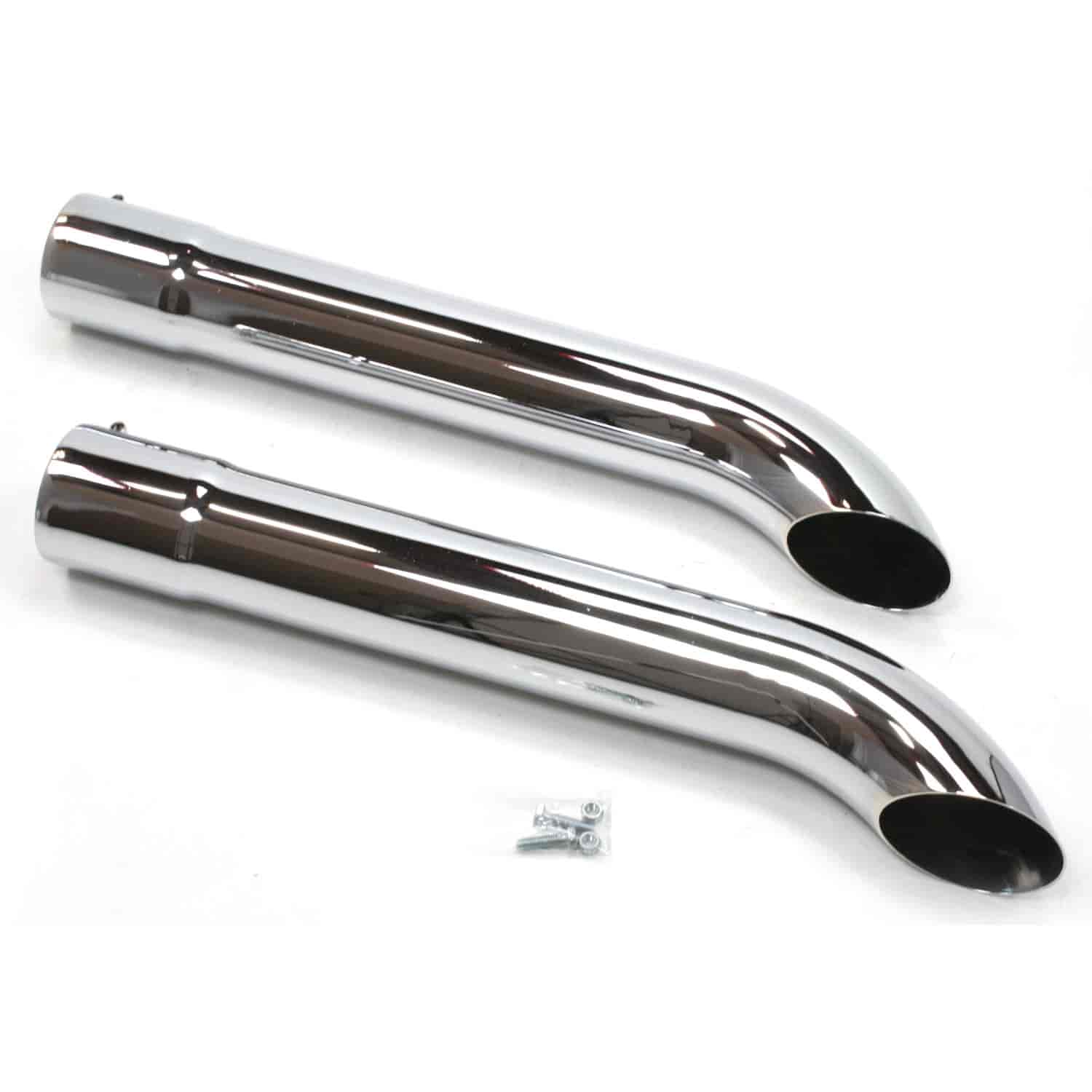 Side Tube Turnouts Without Muffler Chrome