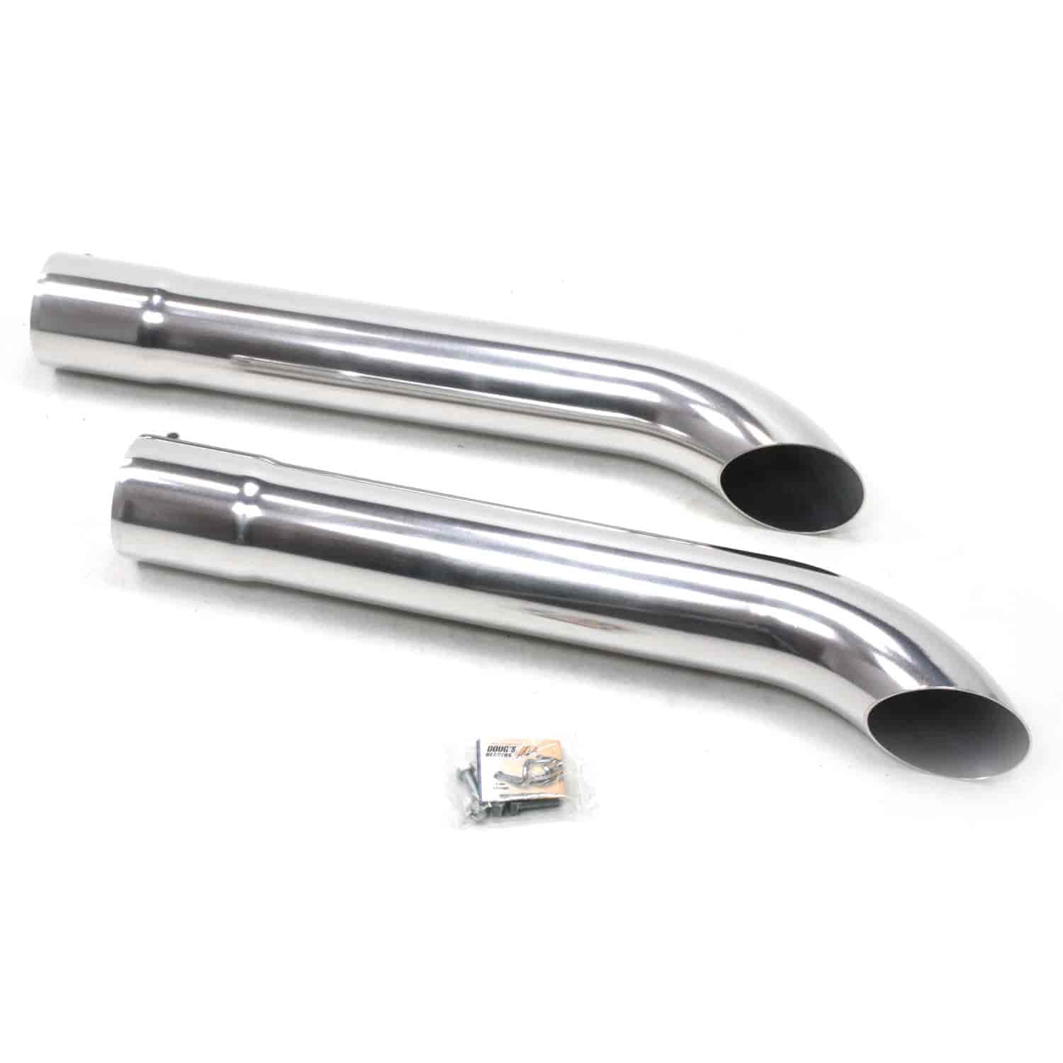 Side Tube Turnouts With Muffler Metallic Ceramic Coated