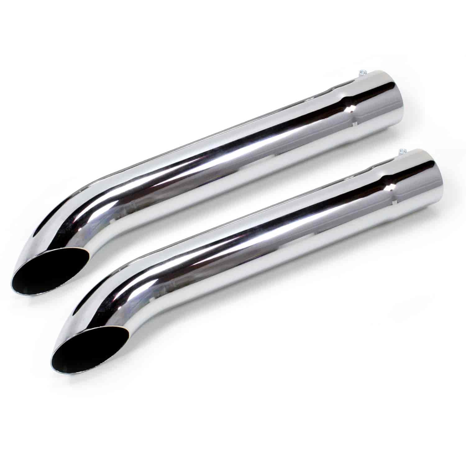 Side Tube Turnouts With Muffler Chrome