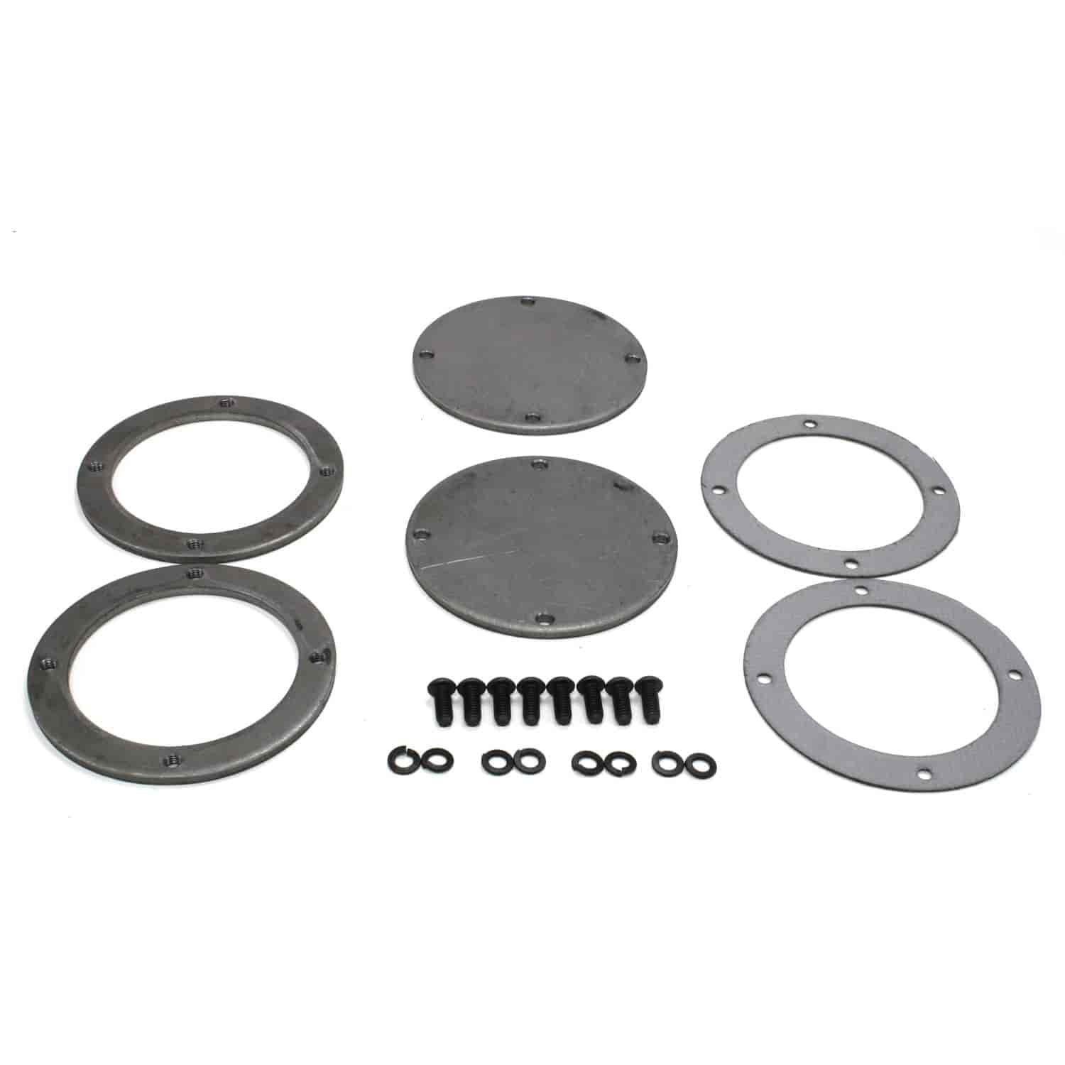 Collector Flange Kit Round 4 Bolt Style