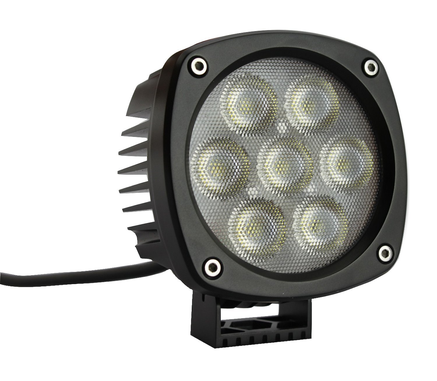 RS-4CREE-35W 4.3 in. 5,000lm Professional-Grade HD-Series Round WHITE LED Spot Light