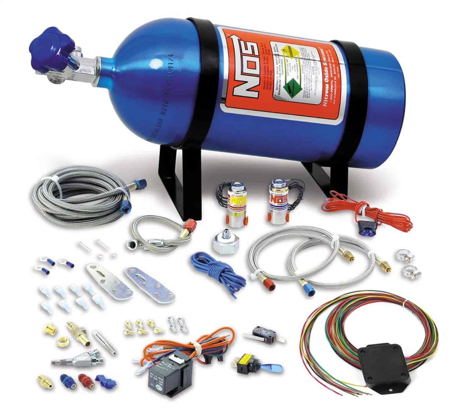 Drive-by-Wire Wet Nitrous System For 8 Cylinder W/ Drive-By-Wire