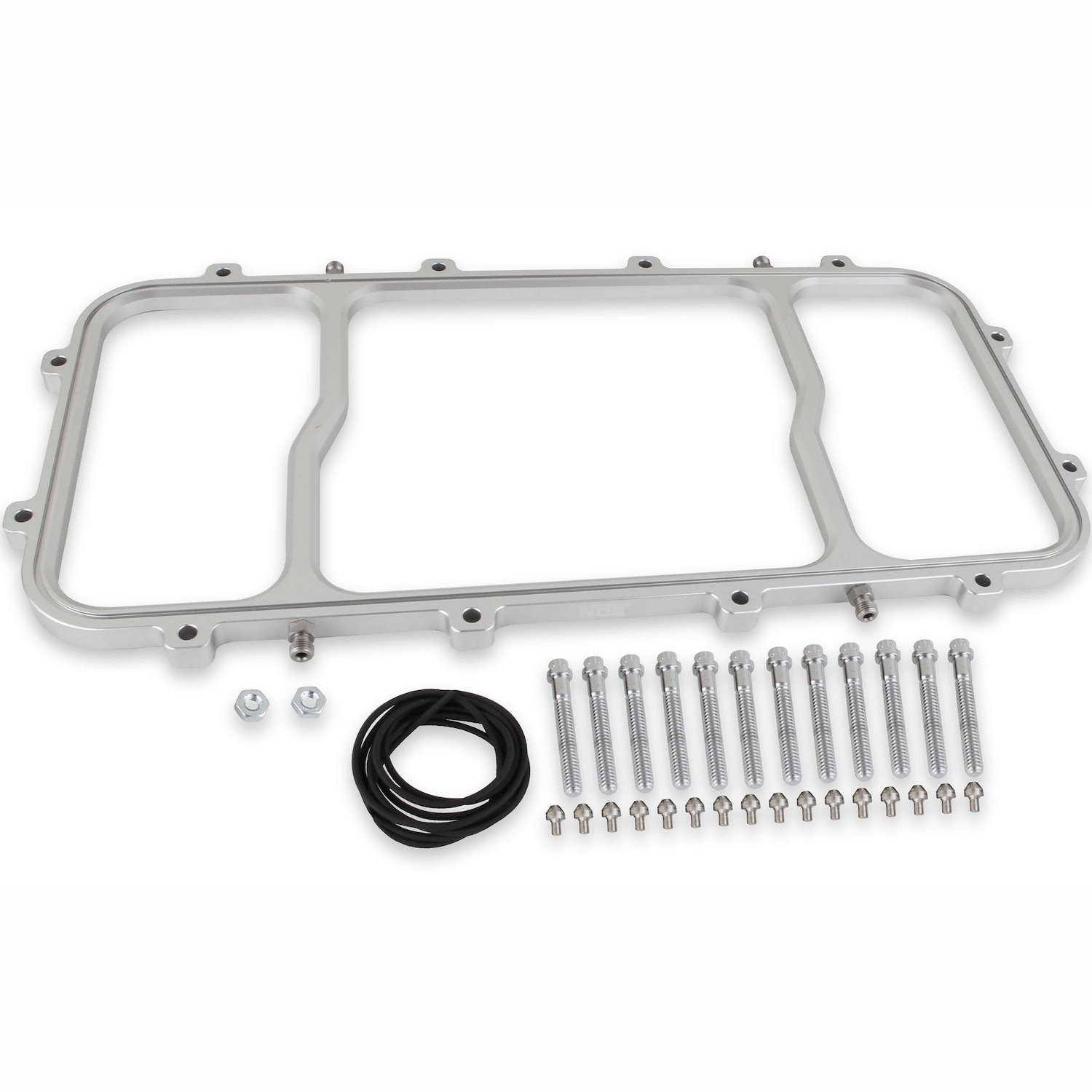 Dry Nitrous Injector Plate for GM LS with Holley Hi-Ram Intake Manifold