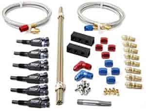 Sportsman Fogger Custom Nitrous Plumbing Kit Inline 6-Cylinder