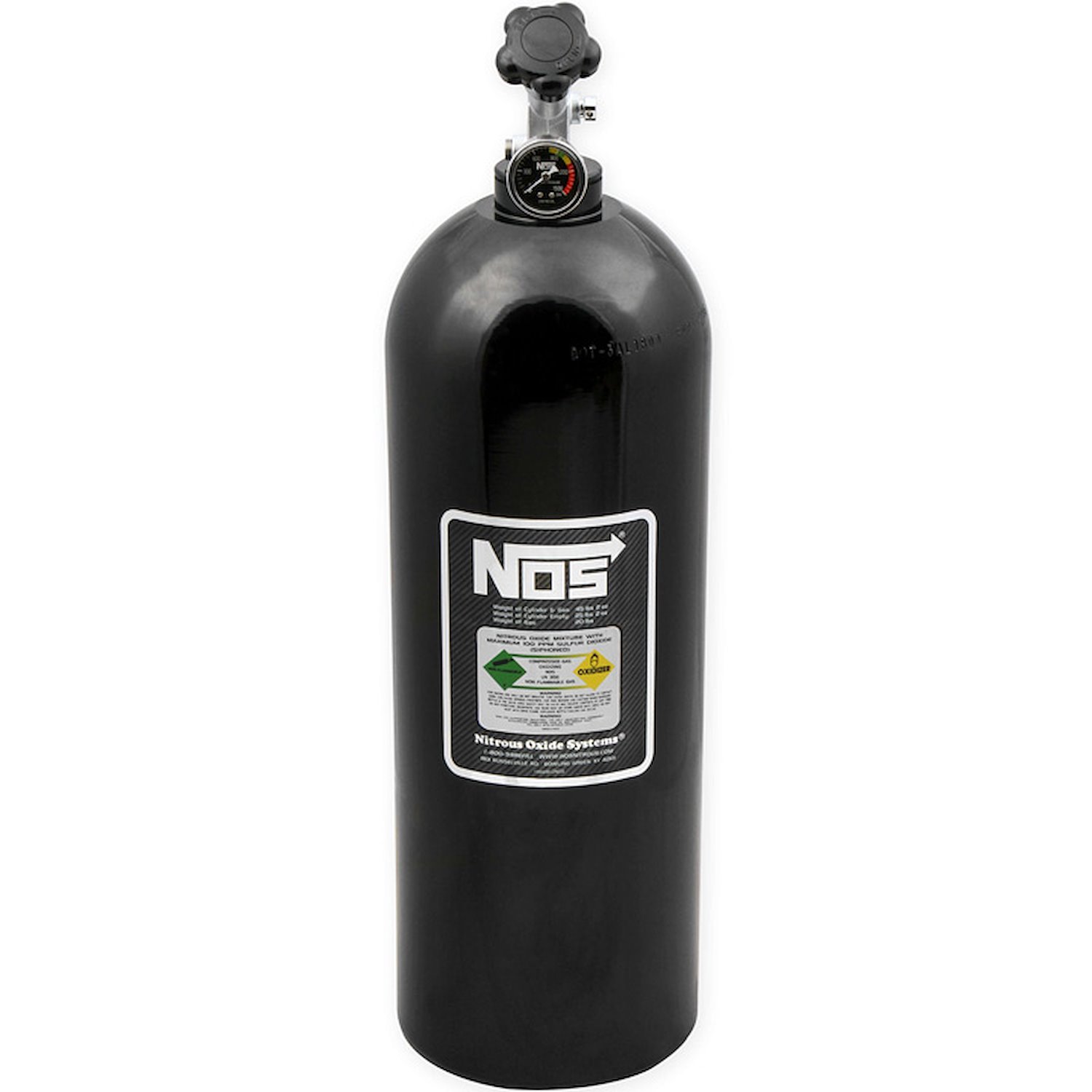 Nitrous Bottle 20 lbs. Black Finish