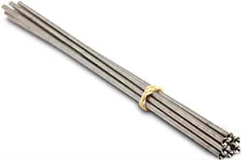 3/16" Polished Stainless Steel High Pressure Tubing 12" Long