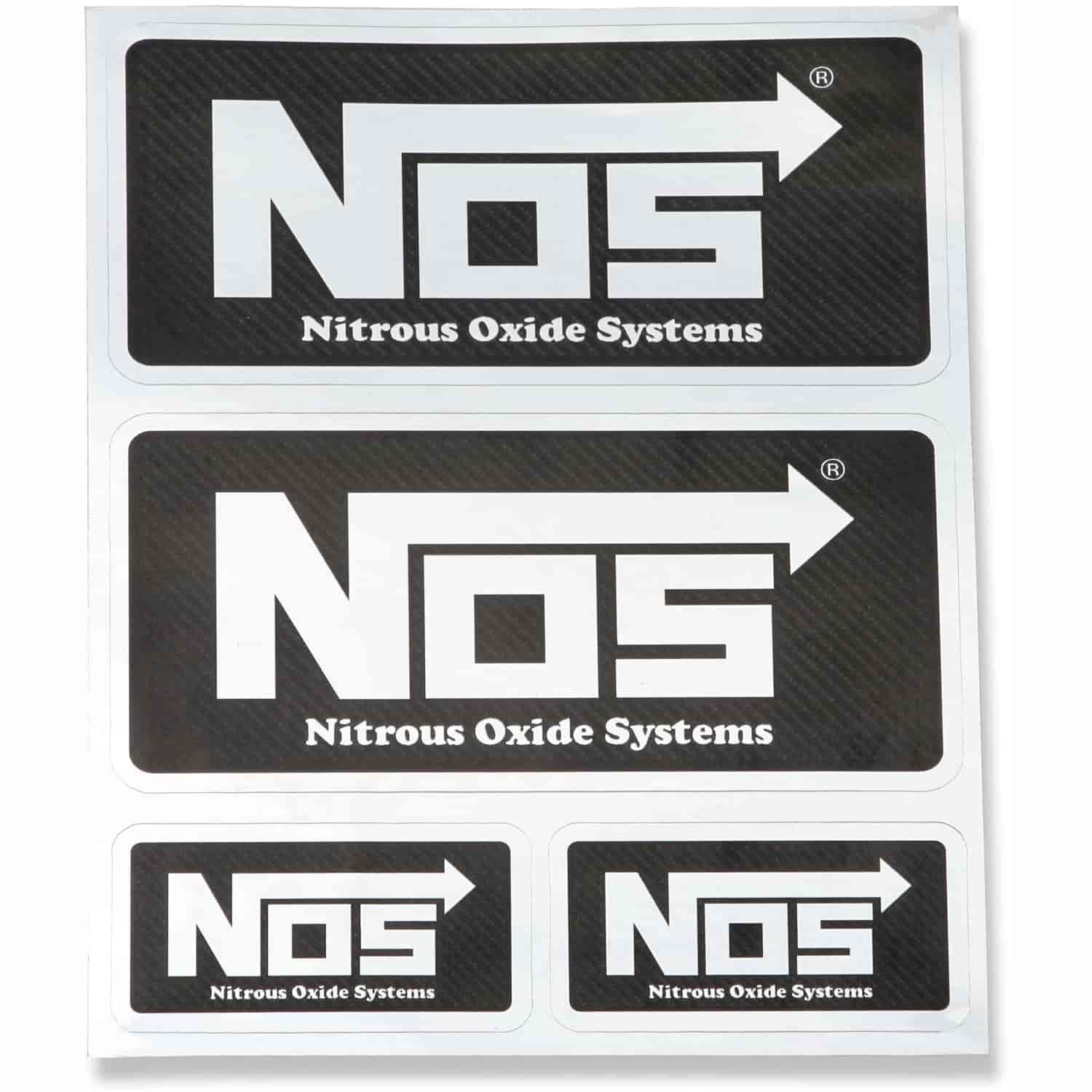 NOS NOS Decal Sheet [Carbon Fiber Printed Vinyl]