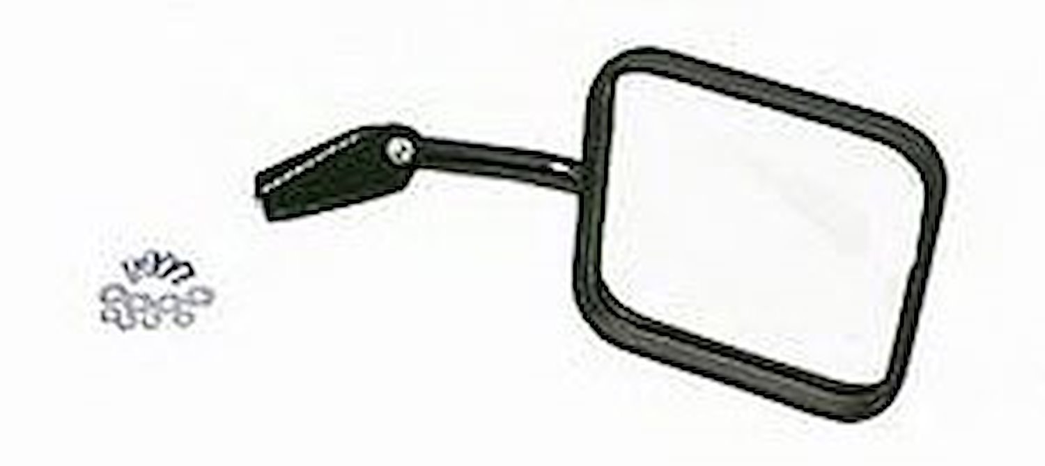 Right Side Only Convex Door Mirror Kit for 1955-1986 Jeep CJ Models