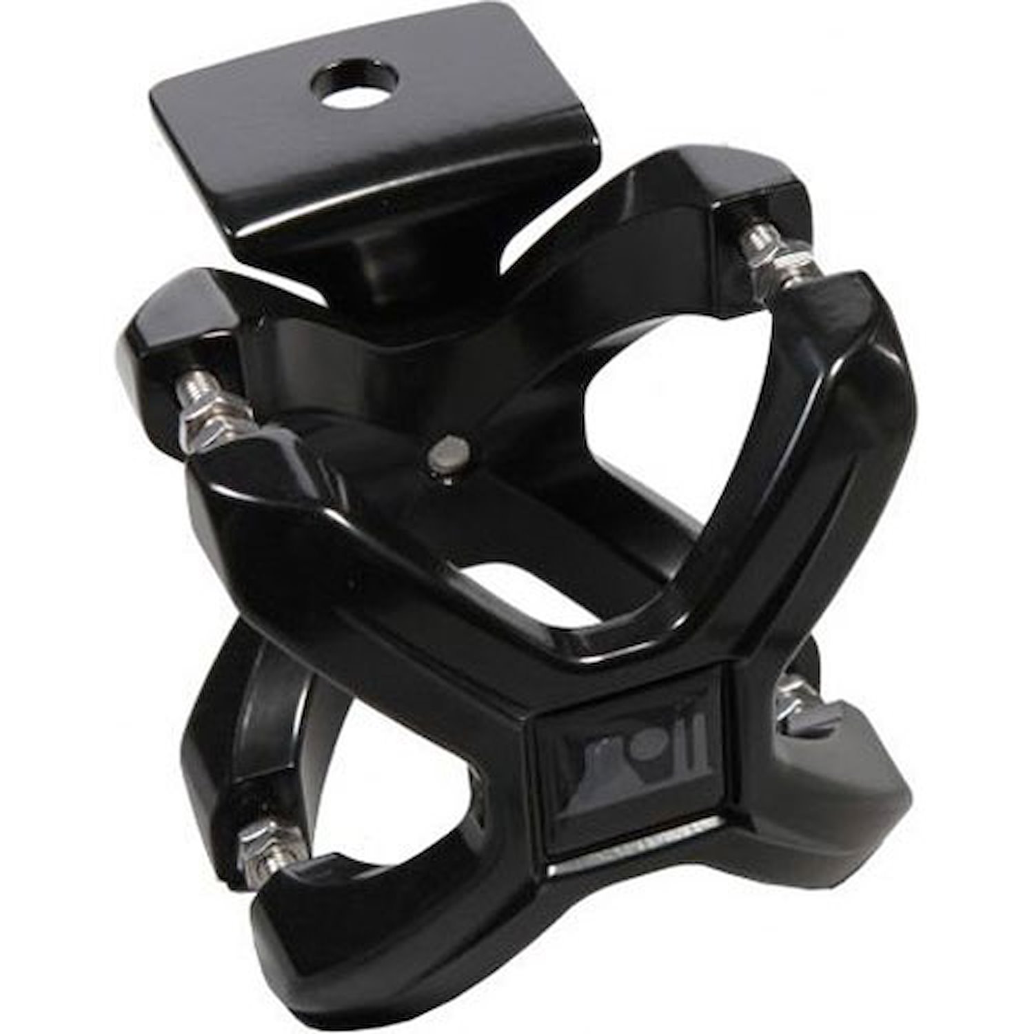 X-Clamp Light Mounting Bracket, Gloss Black [Fits 2.250 in. to 3 in. Round Tubing]
