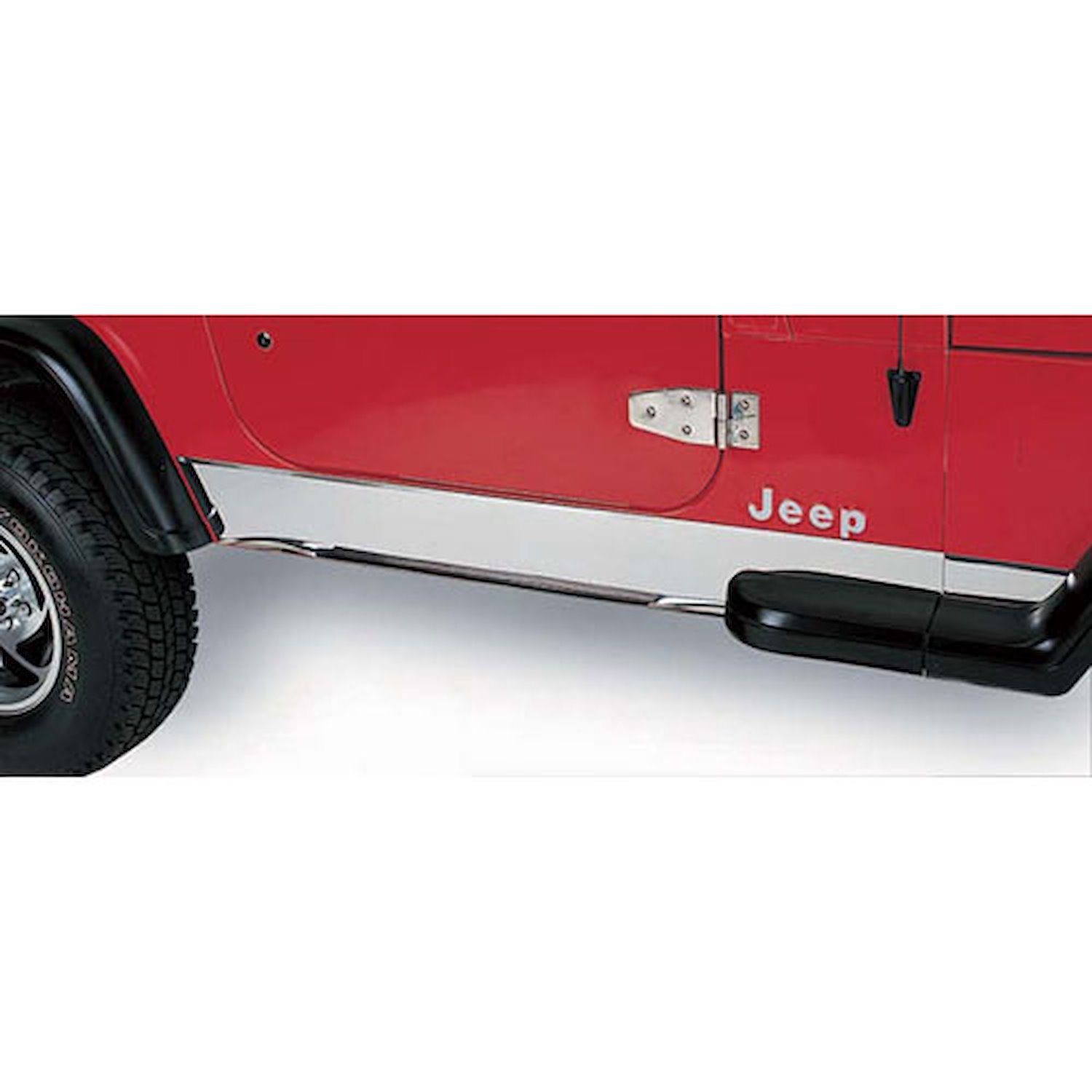 11145.02 Rocker Panel Covers for 1997-2006 Jeep Wrangler TJ