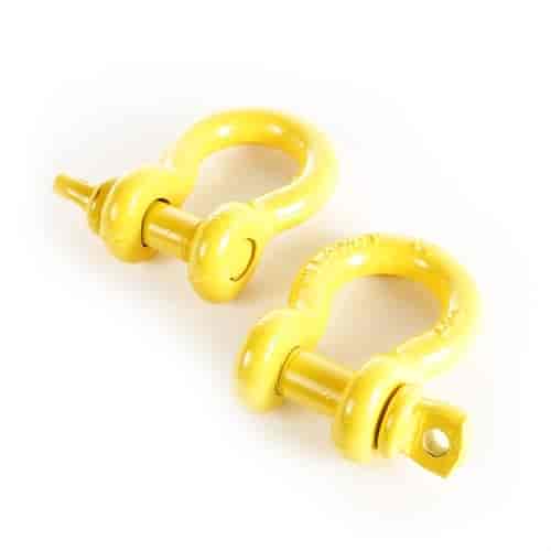 D-RINGS 3/4INCH YELLOW PA
