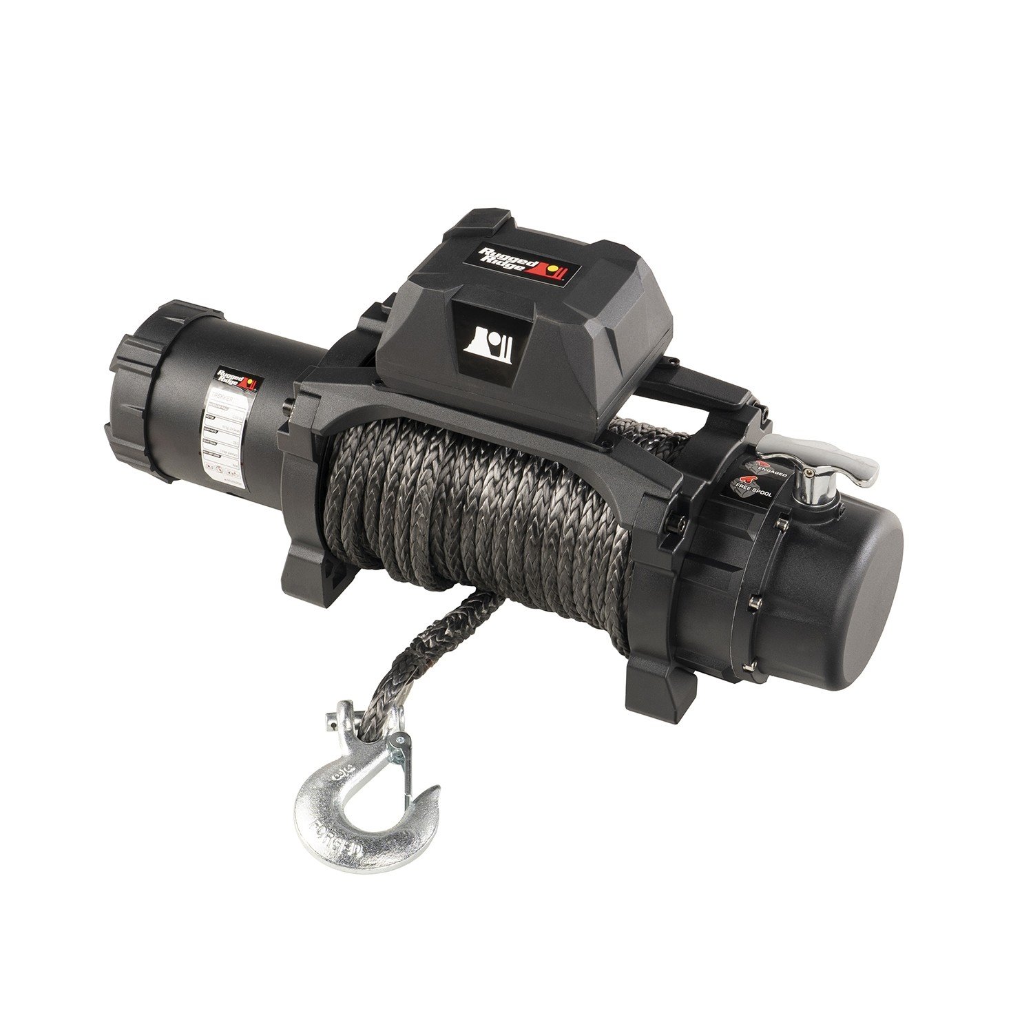 12,500 Lbs. Trekker Winch with Synthetic Rope