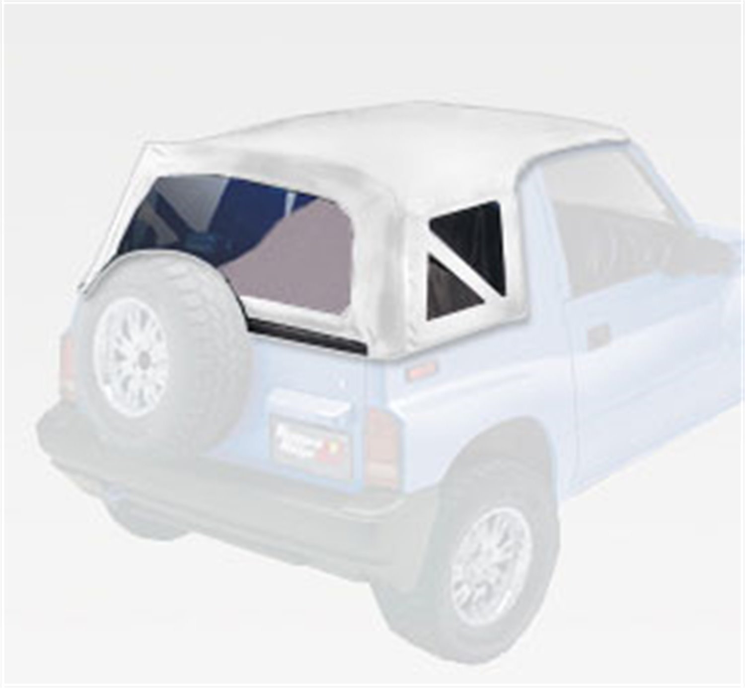 53722.52 XHD Replacement Soft Top for 1989-1994 Suzuki Sidekick