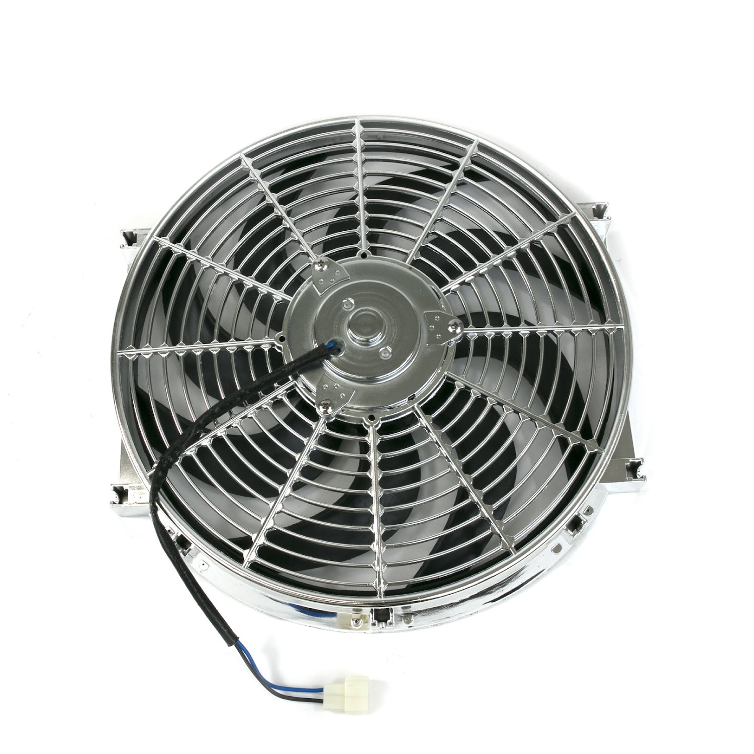 HC6104C Universal Radiator Fan, S-Blade, 14" Chrome