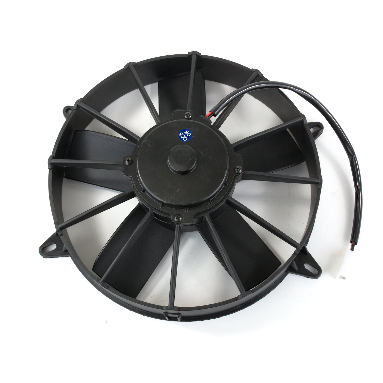 HC7211 Pro Flow Radiator Fan, Straight Blade, 11" Black