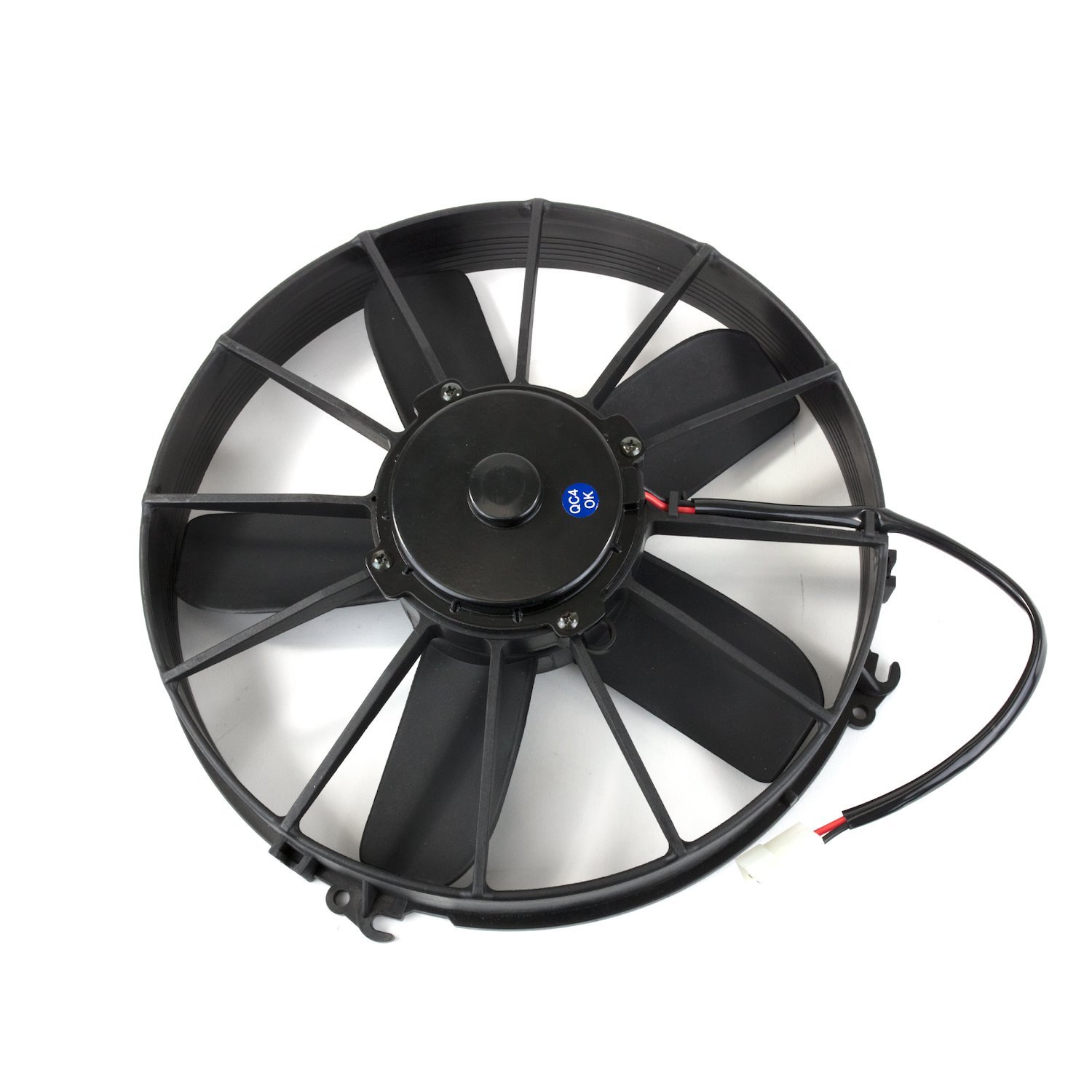 HC7212 Pro Flow Radiator Fan, Straight Blade, 12" Black