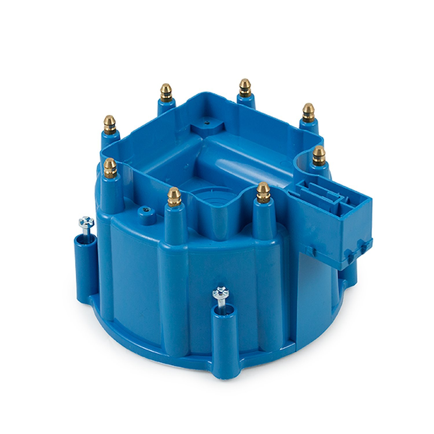 JM6904BL HEI Distributor Cap, 8 Cylinder Male, Blue