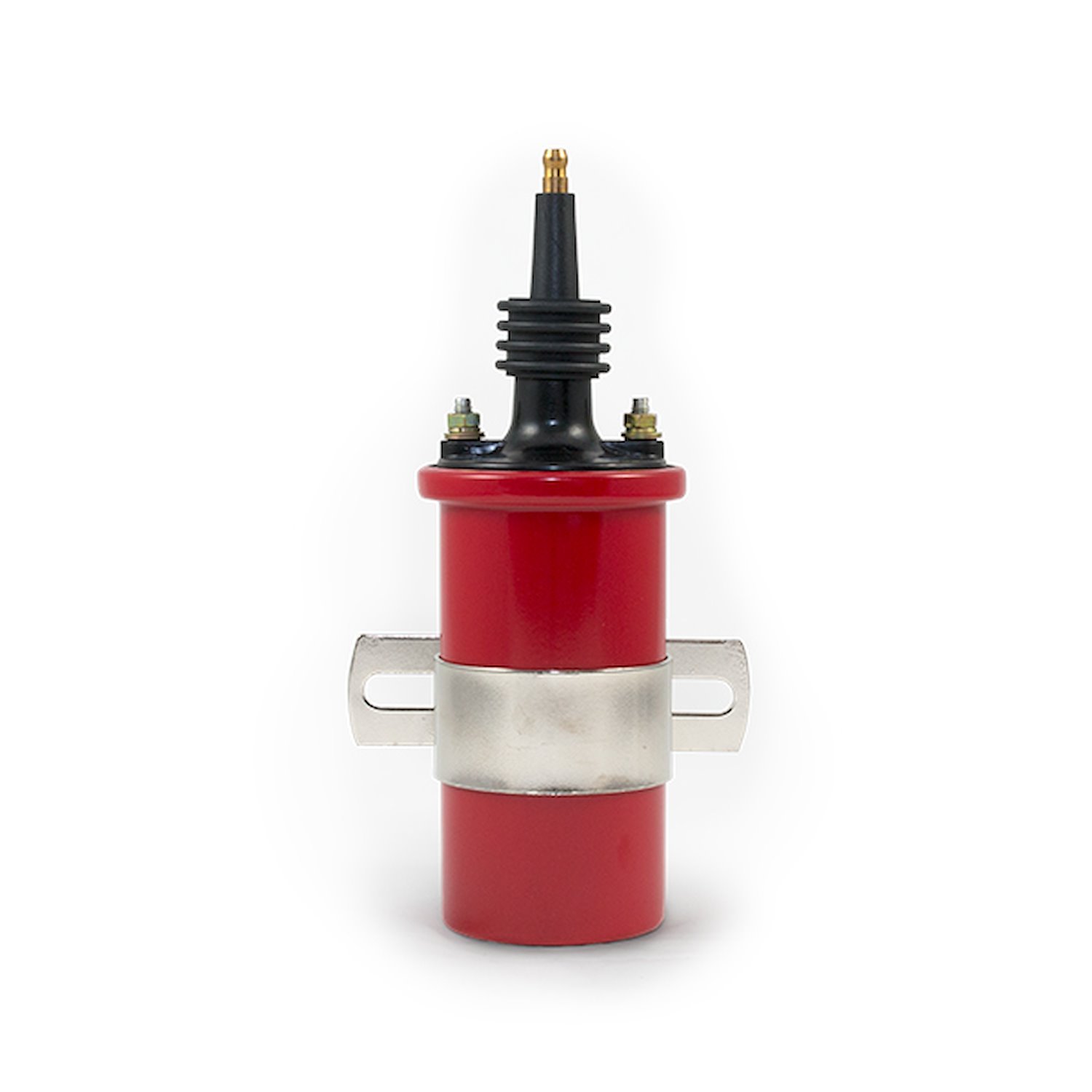JM6928R Ignition Coil, Oil-Filled Canister Style, Male Socket, Red