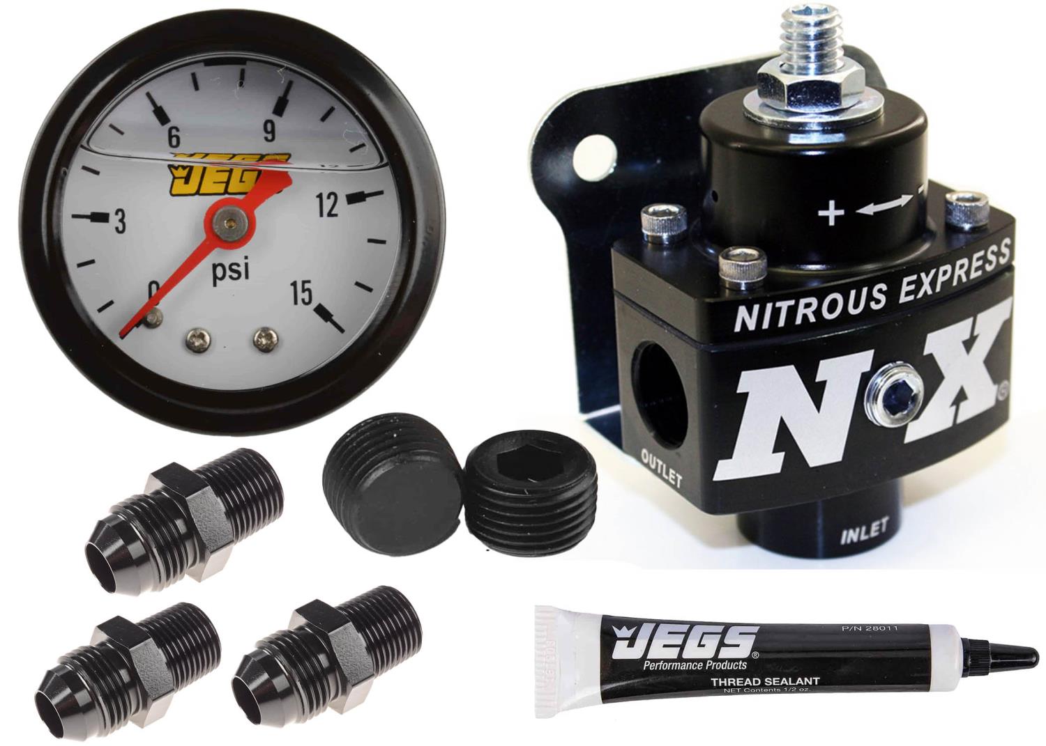 15951 Billet Fuel Pressure Regulator Kit [Non-Bypass]