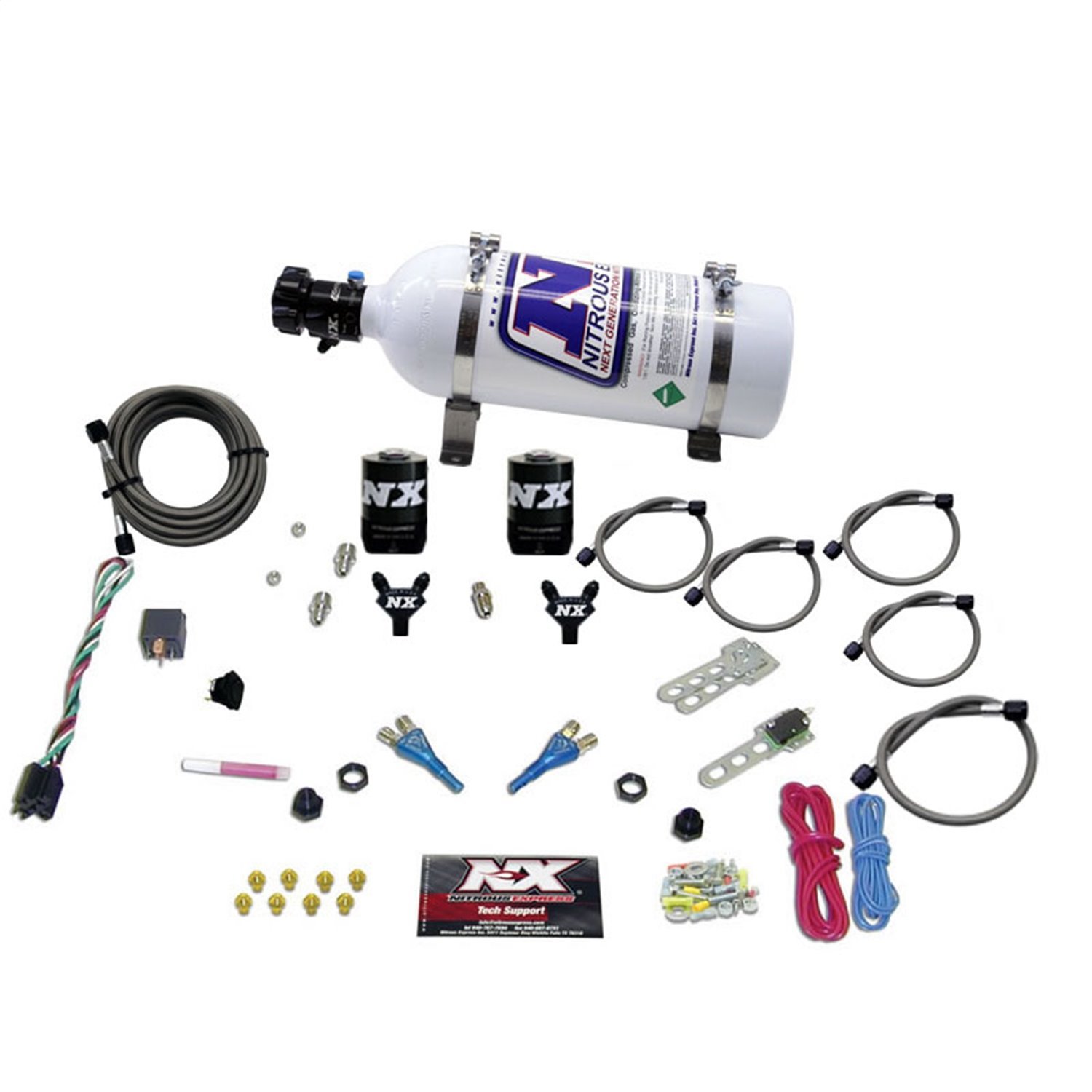Ford EFI Dual Nozzle Nitrous System Dual Stage