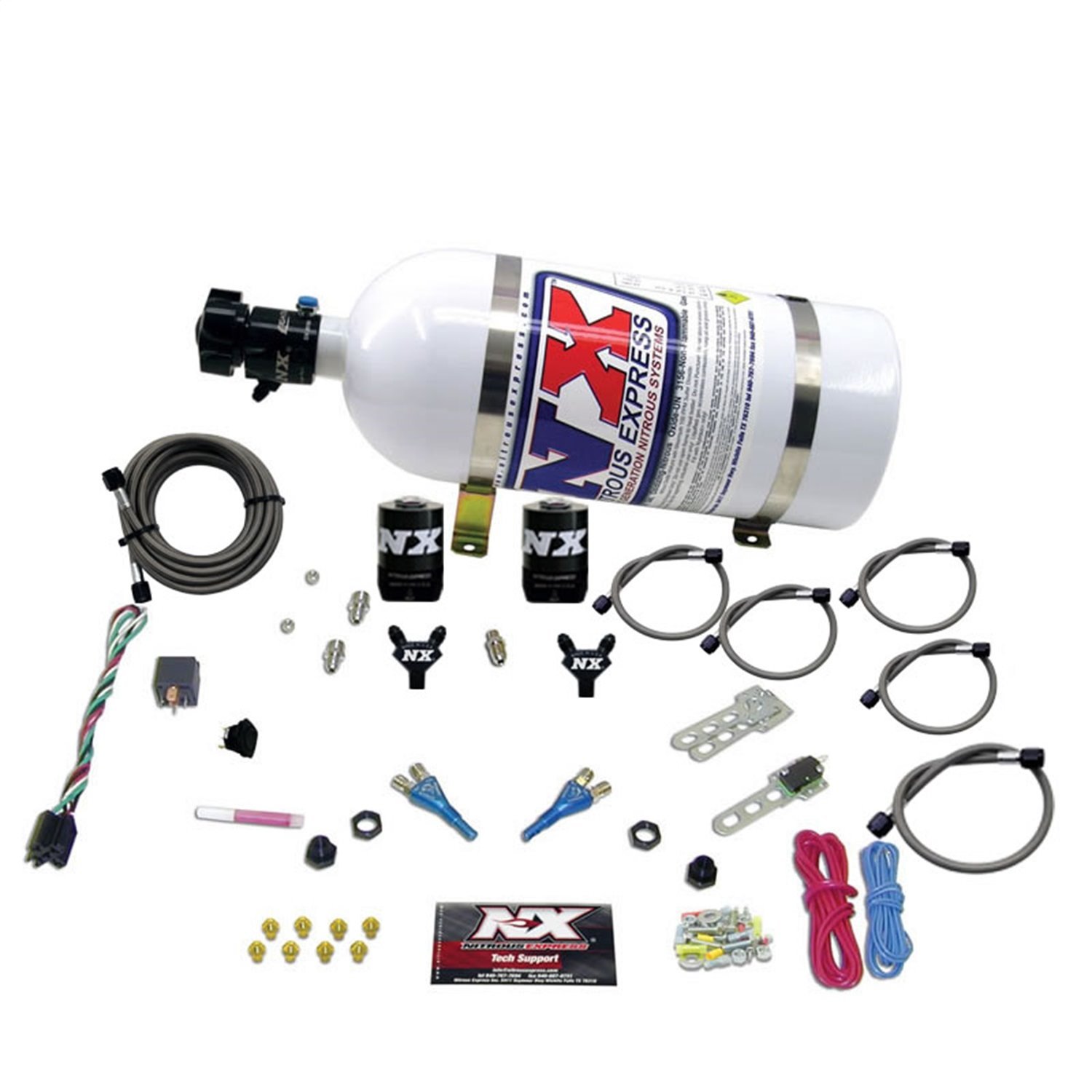 Ford EFI Dual Nozzle Nitrous System Dual Stage