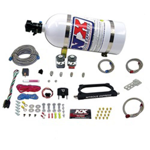 GT500 NITROUS PLATE SYSTEM 50-300HP WITH 5LB BOTTLE