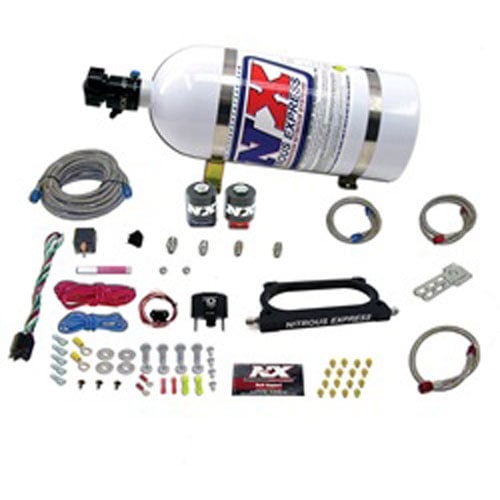 GT500 NITROUS PLATE SYSTEM 50-300HP WITH 15LB BOTTLE