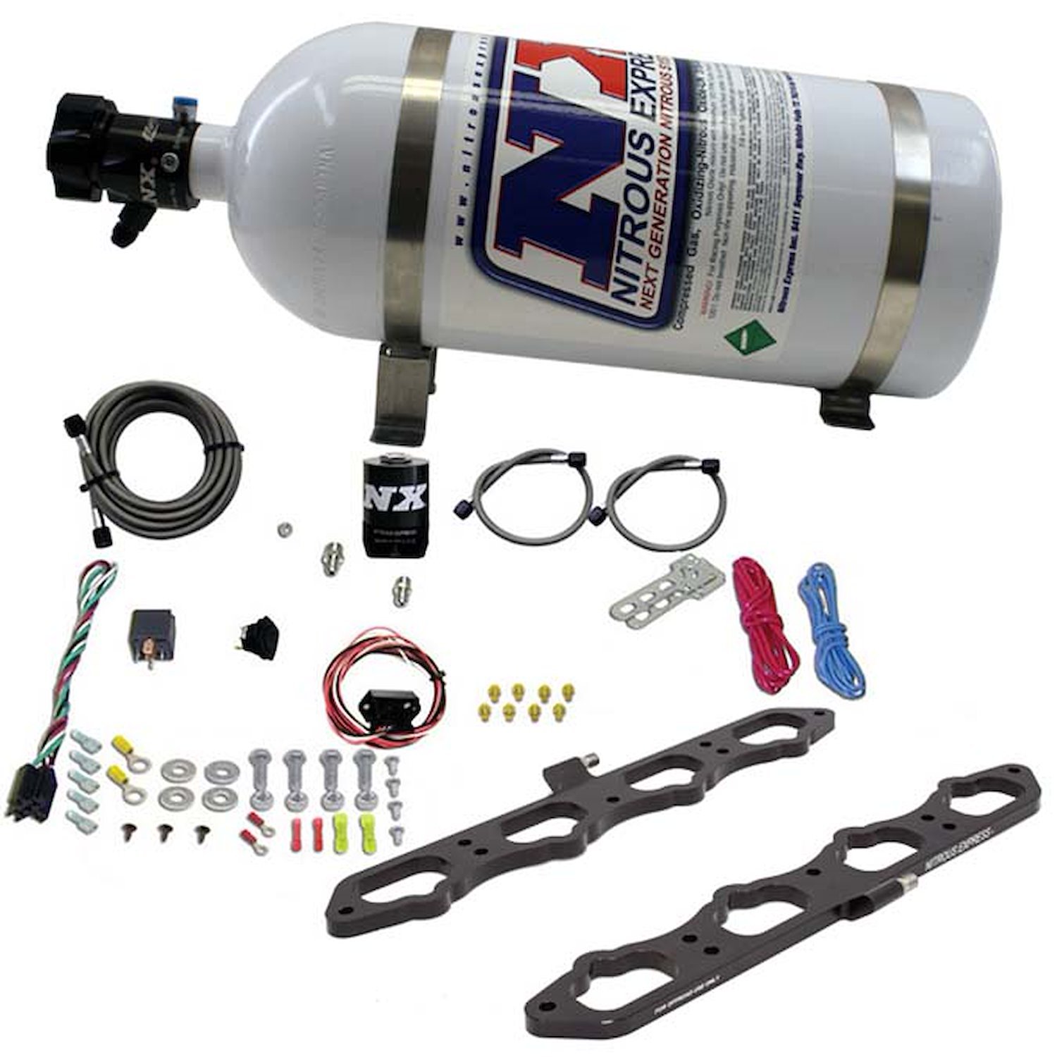 Dry Direct Port Nitrous Plate System Fits Select