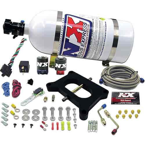 Conventional Stage-6 Nitrous Plate System Holley 2-BBL Carb