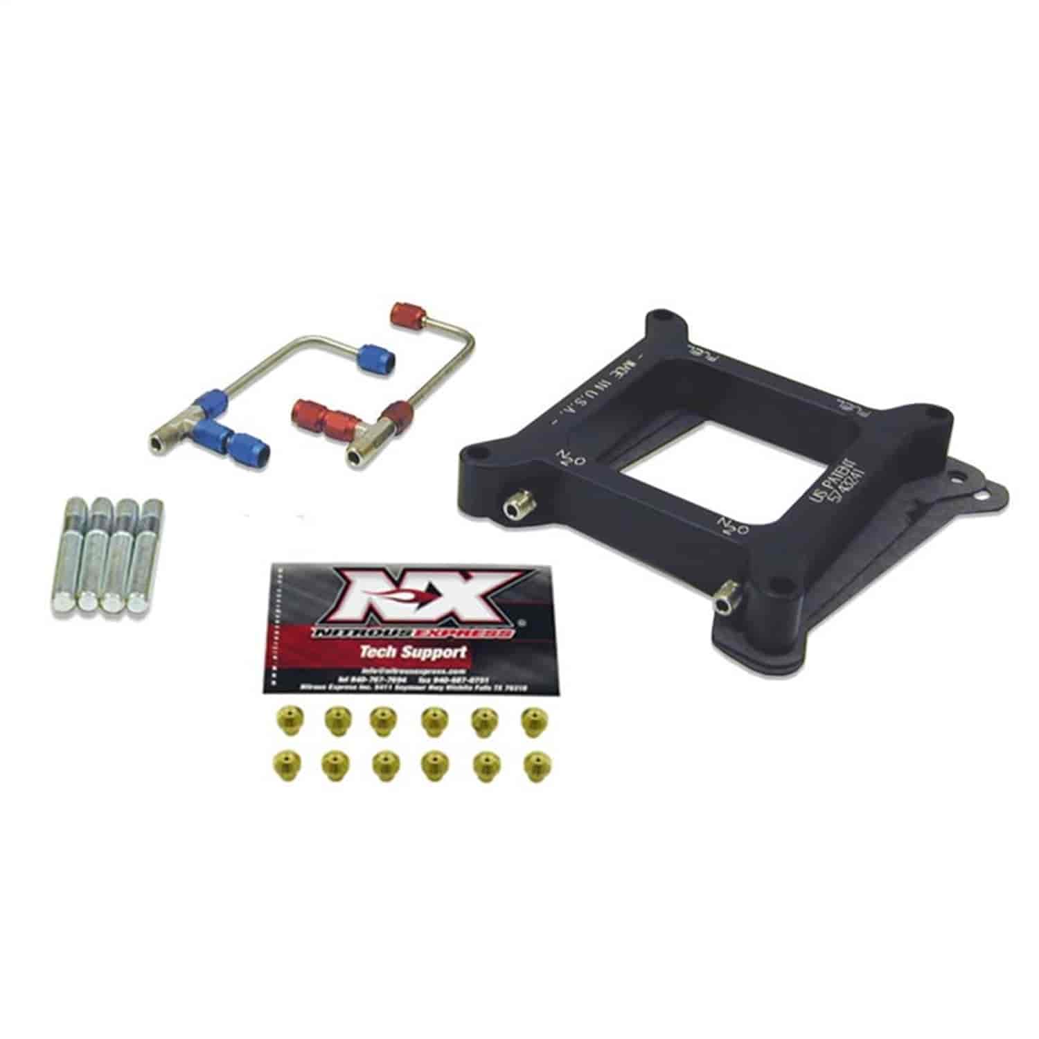 Gemini Twin Stage 6 Plate Holley 4bbl 4150 Series Plate Kit