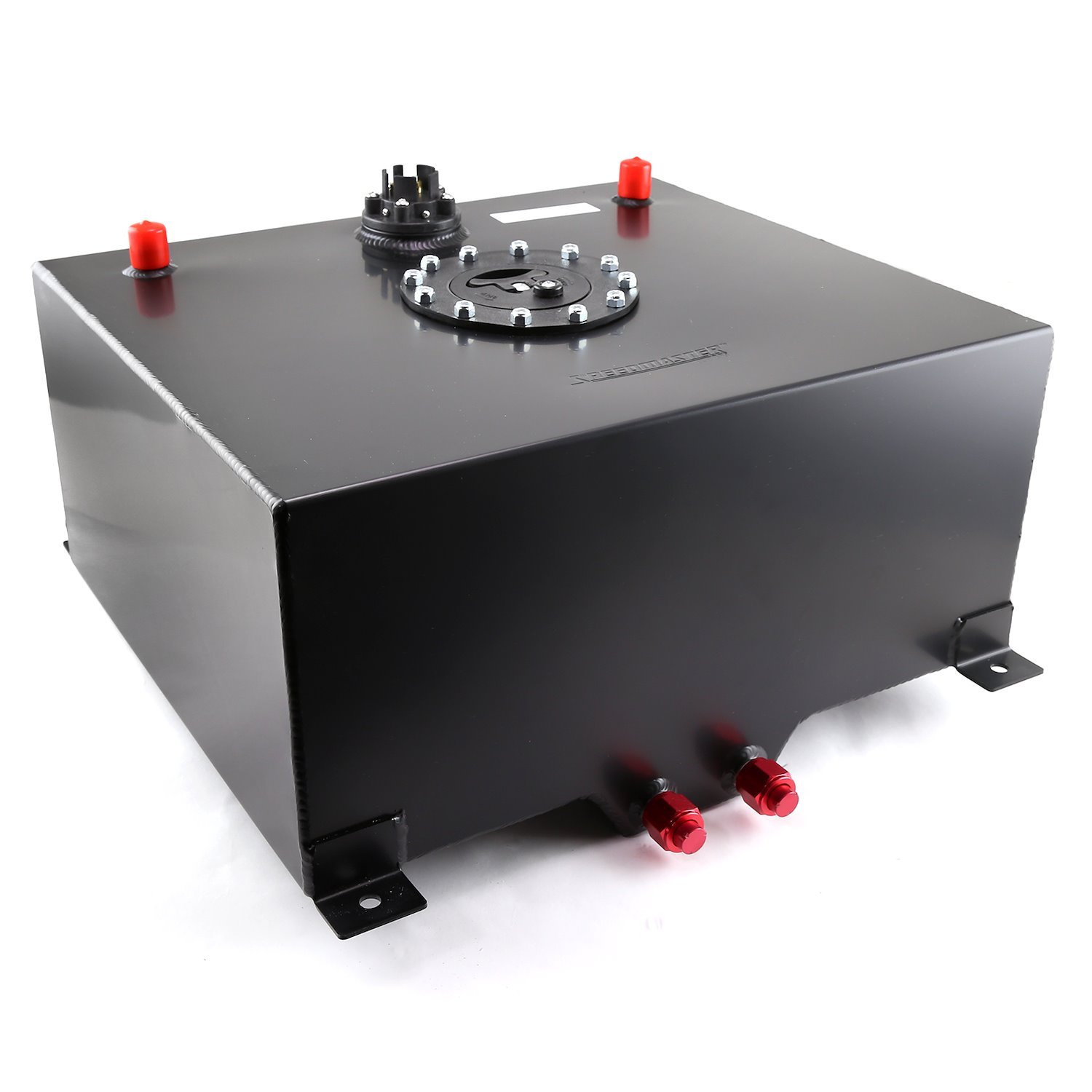 Black Aluminum Fuel Cell with Sender Capacity: 13 Gallons