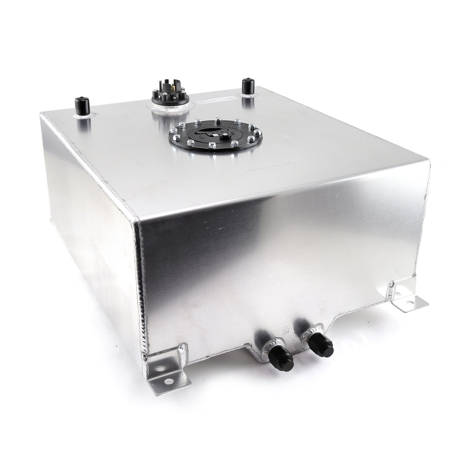 Polished Aluminum Fuel Cell with Sender Capacity: 15 Gallons