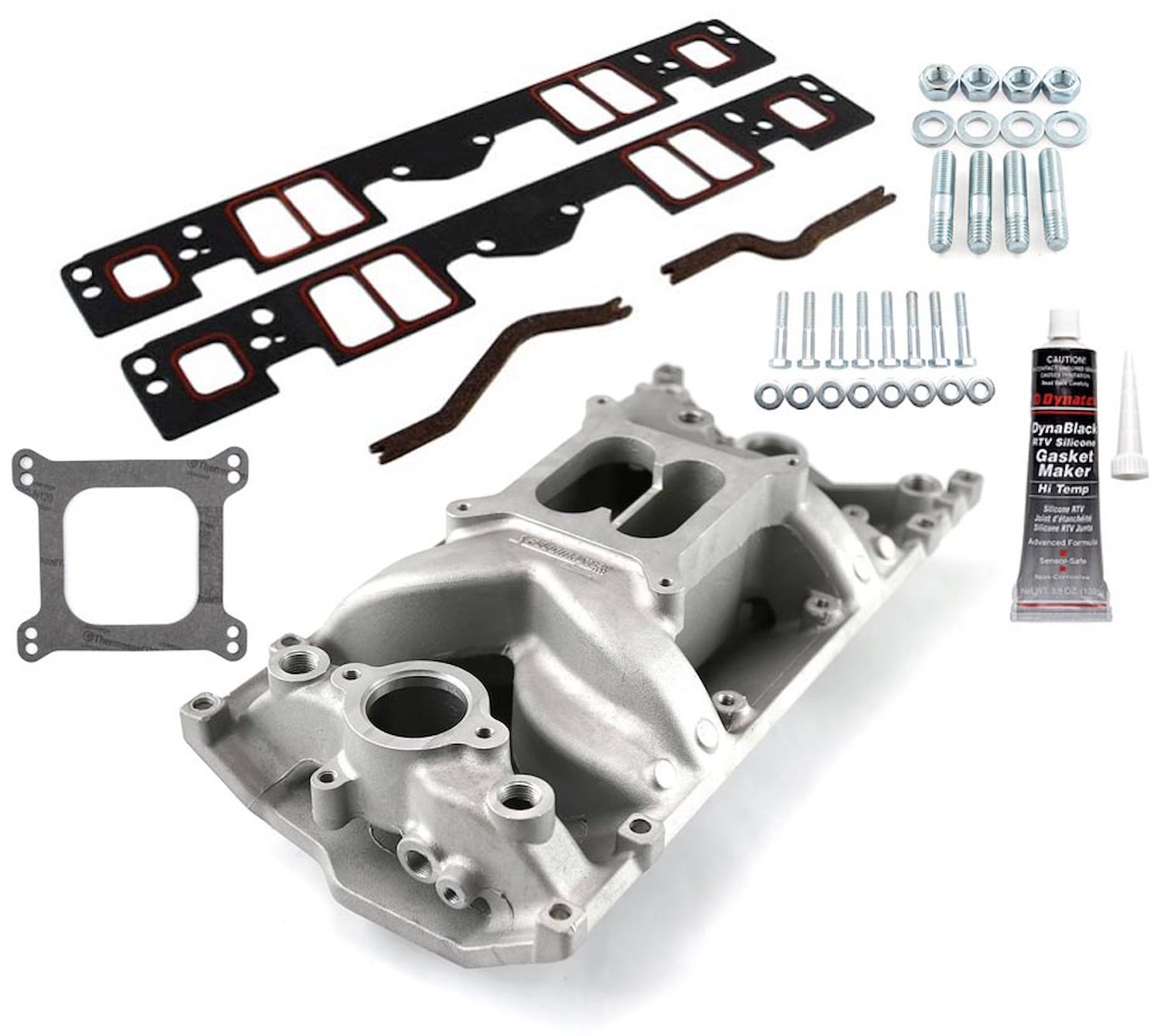 MidRise Intake Manifold Kit Small Block Chevy 350 Vortec
