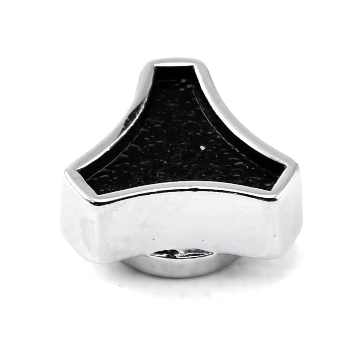 Air Cleaner Nut 5/16-18 Small Black and Chrome