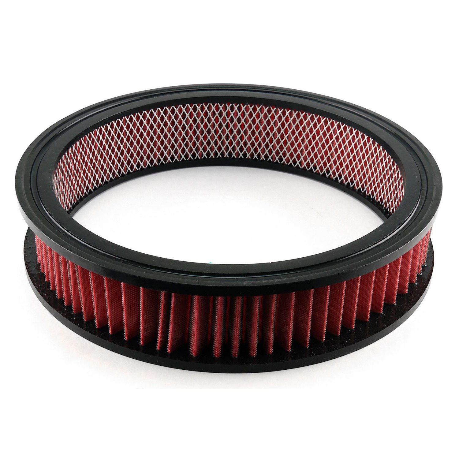 Washable Air Filter, Round, 14 in. x 3 in. [Red]