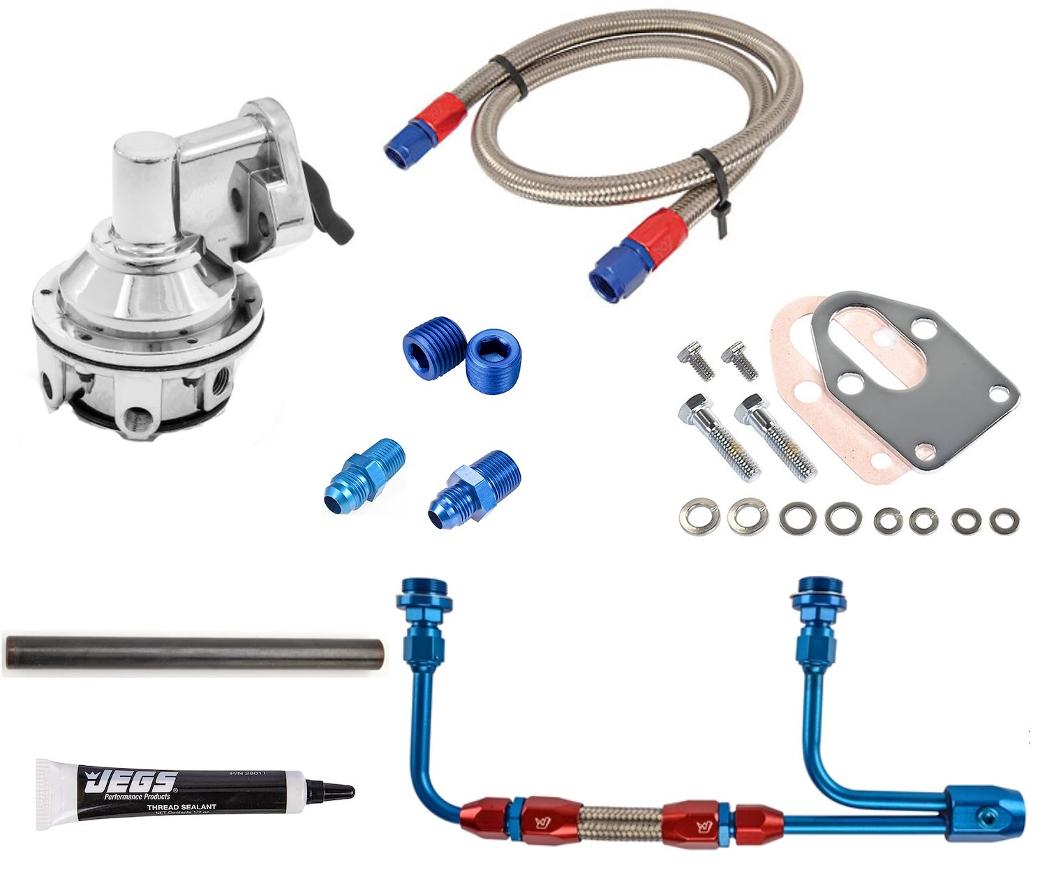 Mechanical Fuel Pump Kit for Holley Fitment