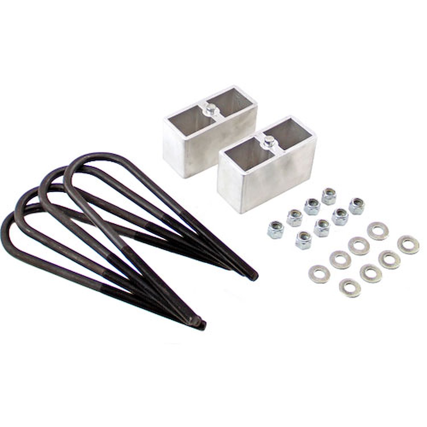 3 Lift And Lowering Kit Aluminum Block With U-Bolts And Hardware