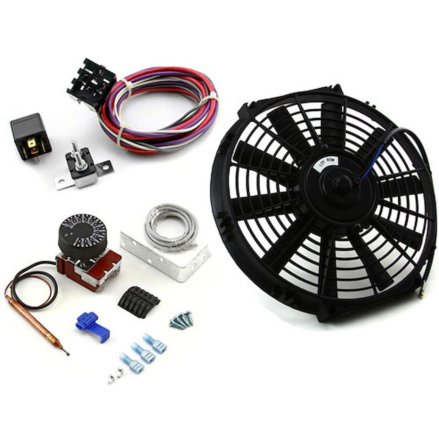 Electric Fan Kit 1107 CFM Includes: