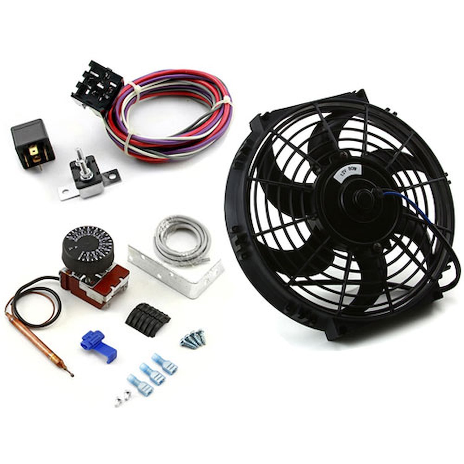Electric Fan Kit 1007 CFM Includes: