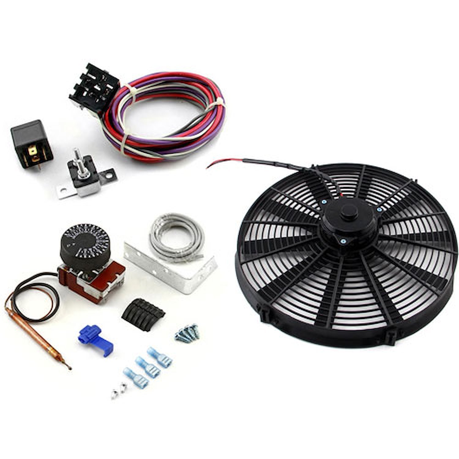 Electric Fan Kit 2560 CFM Includes: