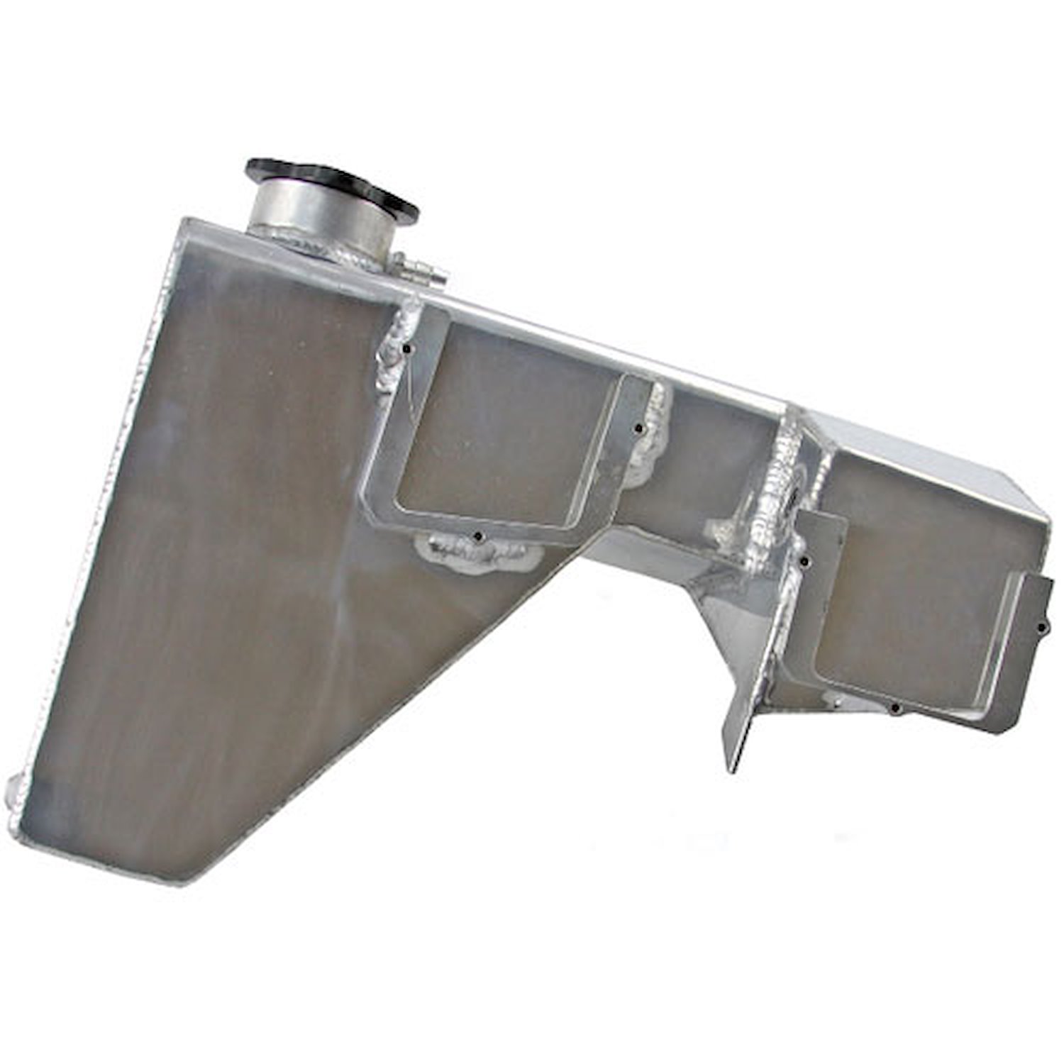 Dodge 2005-12 2.7L to 6.1L Fabricated Aluminum Coolant Expansion Tank Polished