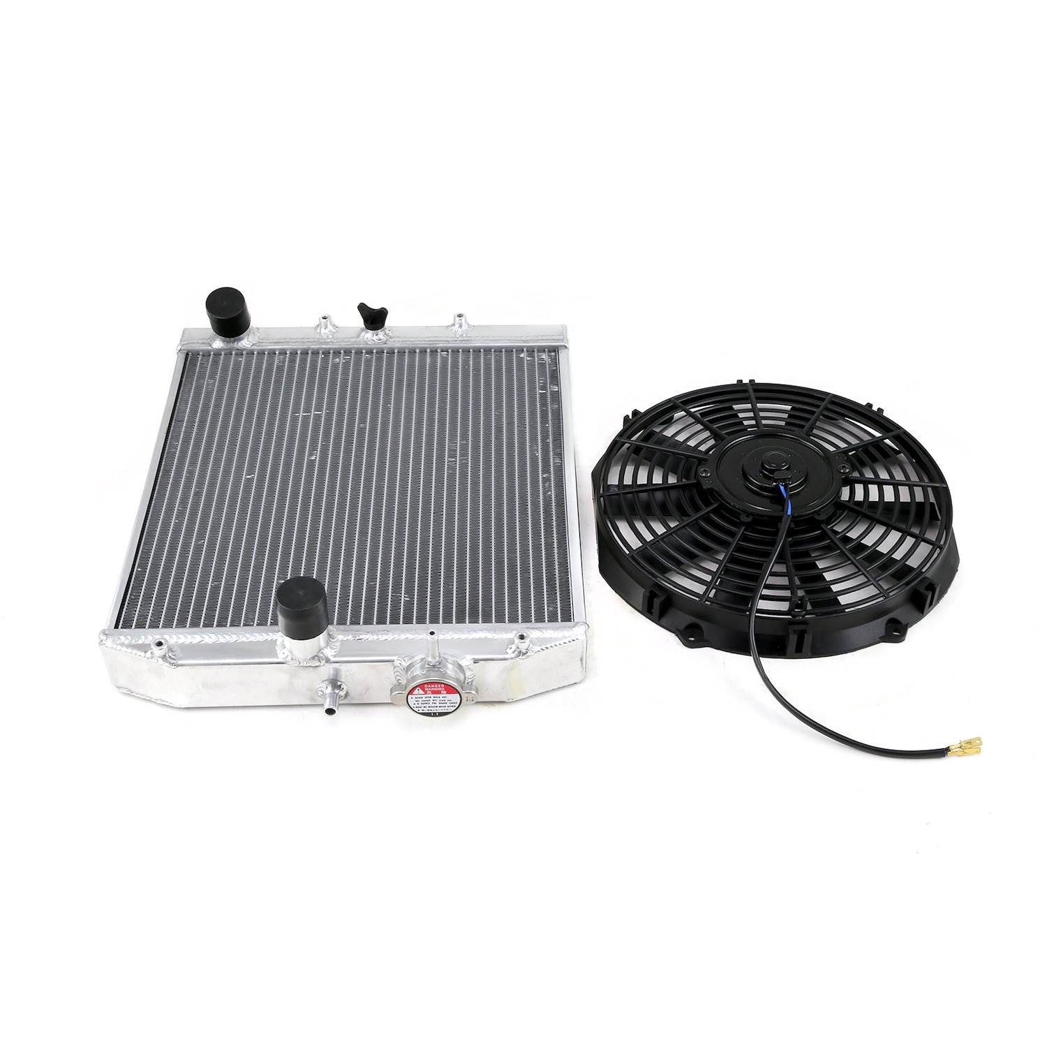 Civic/Del Sol/Integra Dc 3-Row Radiator + 10in Electric Fan