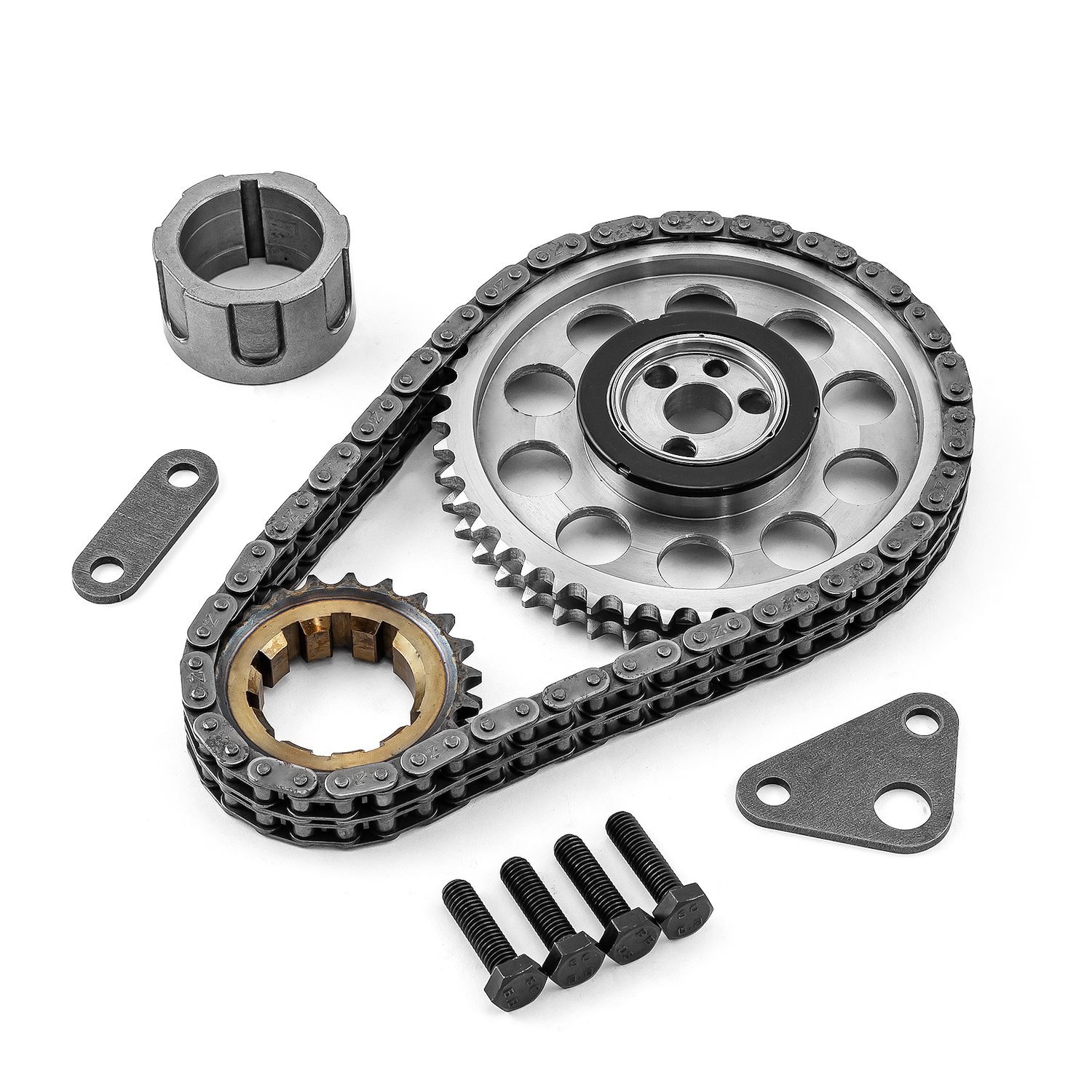 Double Roller 9 Keyway Timing Chain Kit GM LS1, LS2, LS6