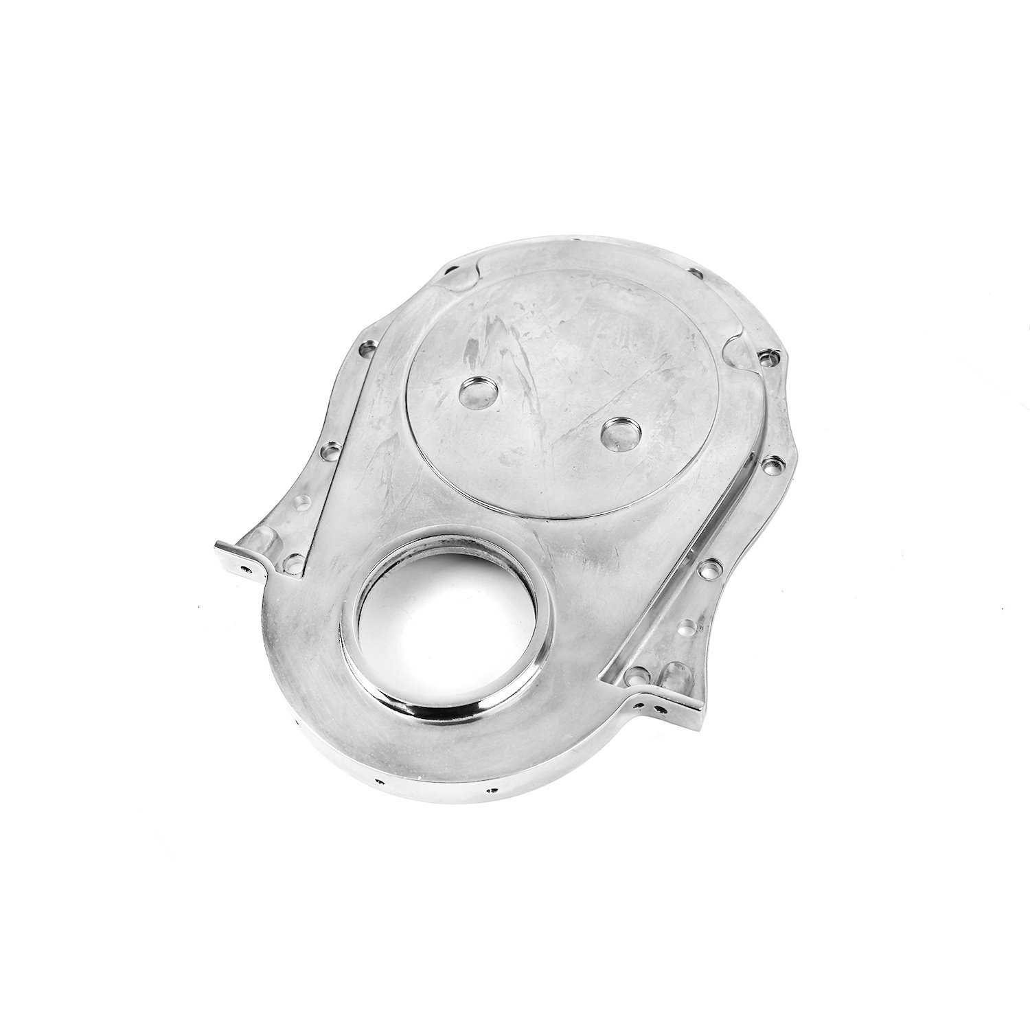 Polished Aluminum Timing Chain Cover Big Block Chevy 454 Gen 1-4