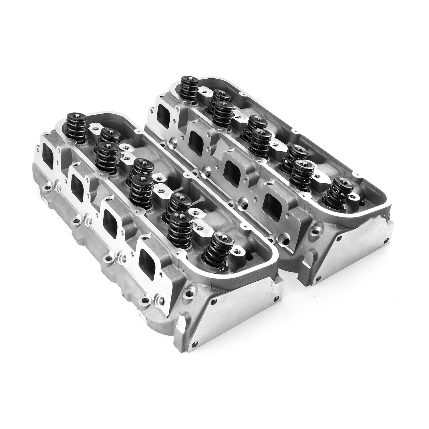 Big Block Chevy Aluminum Cylinder Heads 119cc / 320cc Solid Flat Tappet Complete Heads