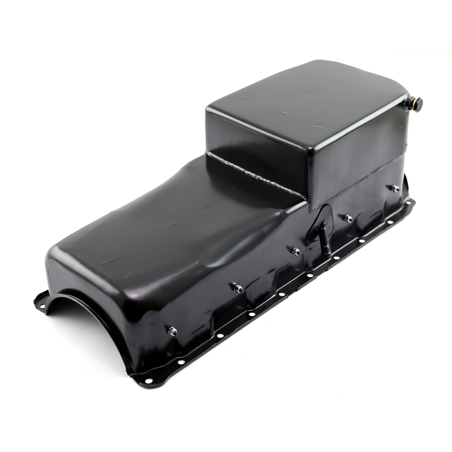 Black Drag Oil Pan with Bolt On Windage Tray Big Block Chevy Gen 4