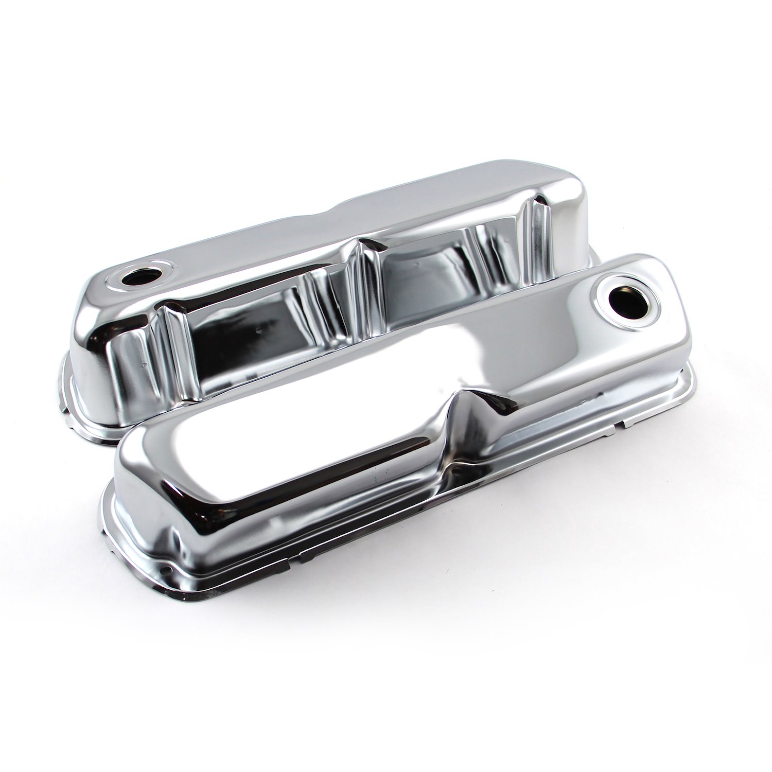 Steel Valve Covers Small Block Ford 289/302/351W [Chrome]