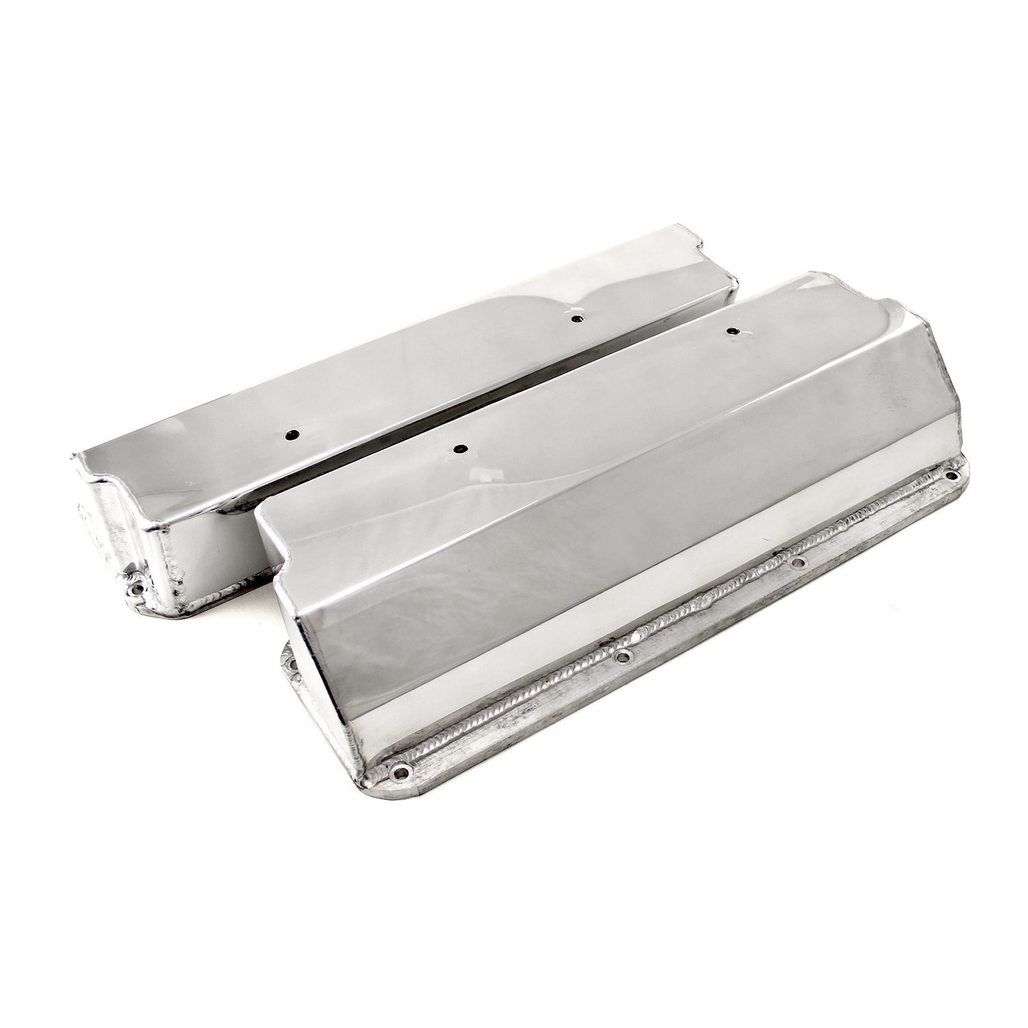 Ford 302 351C Cleveland Polished Fabricated Valve Covers
